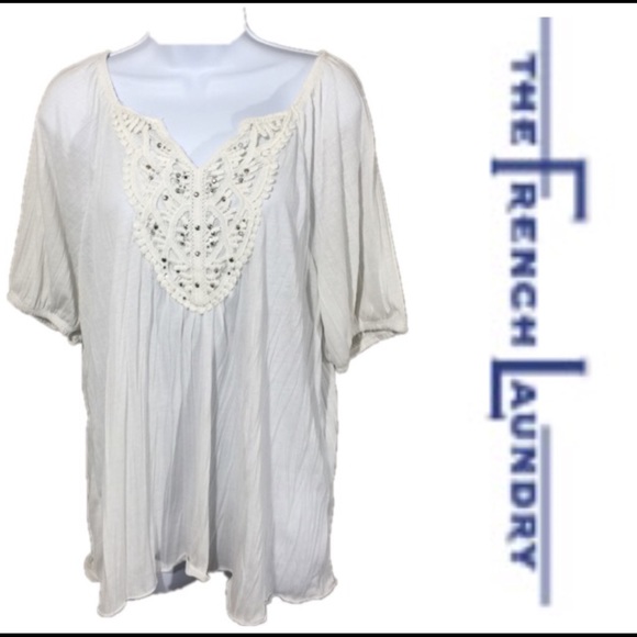 French Laundry Tops - French Laundry White top 14/16